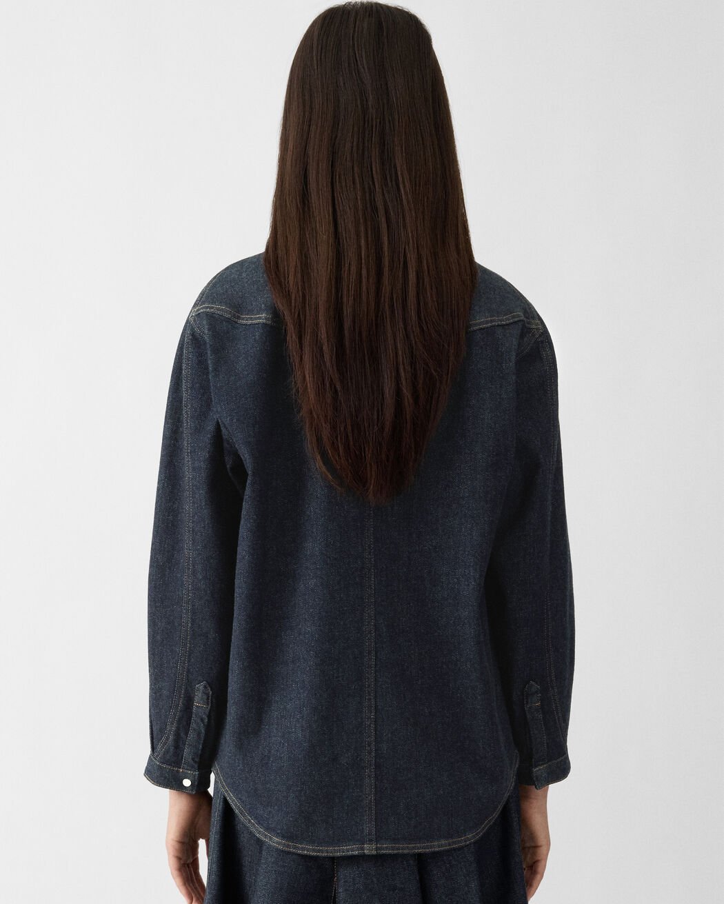 The Amelo de-Nîmes denim shirt jacquemus the amelo de n mes denim shirt