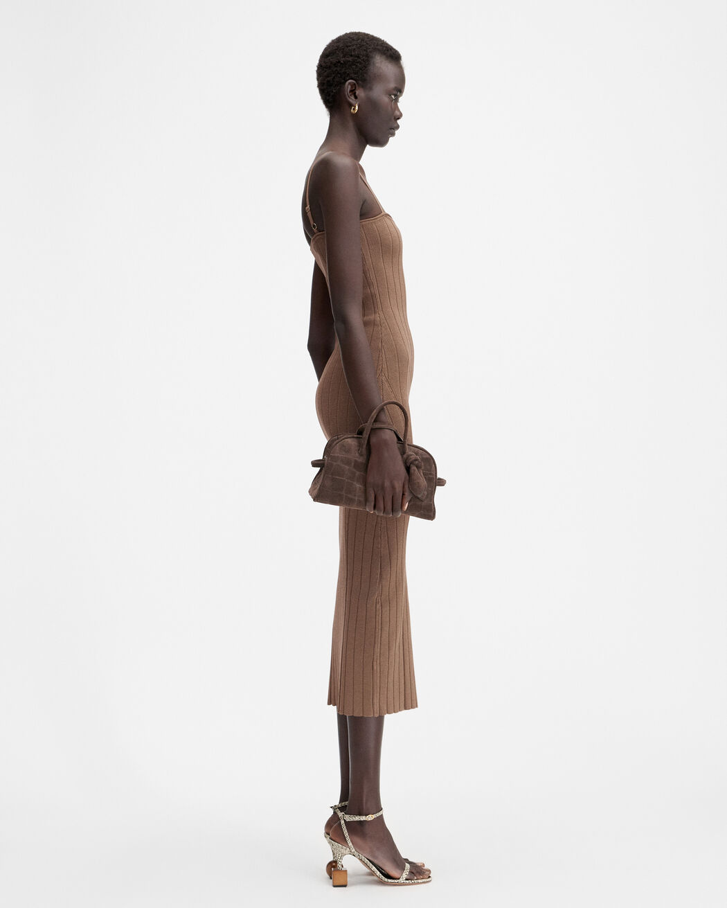 The Sierra dress with straps jacquemus the sierra dress with straps