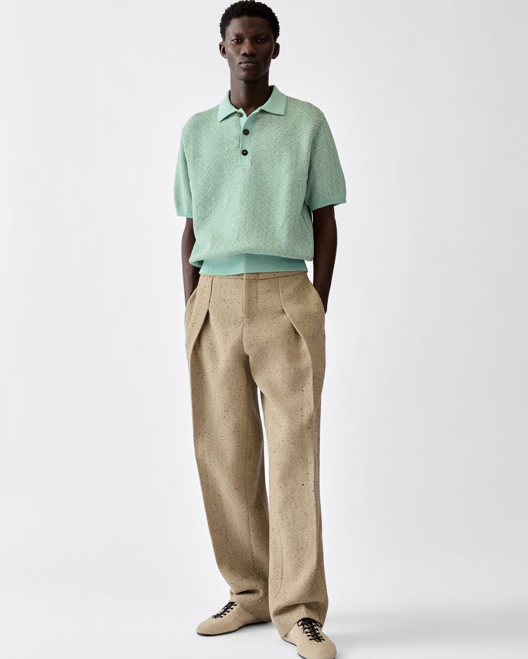 The Miami knit polo shirt jacquemus the miami knit polo shirt