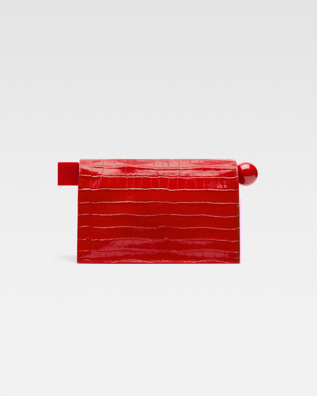 The Rond Carré clutch jacquemus the rond carr clutch