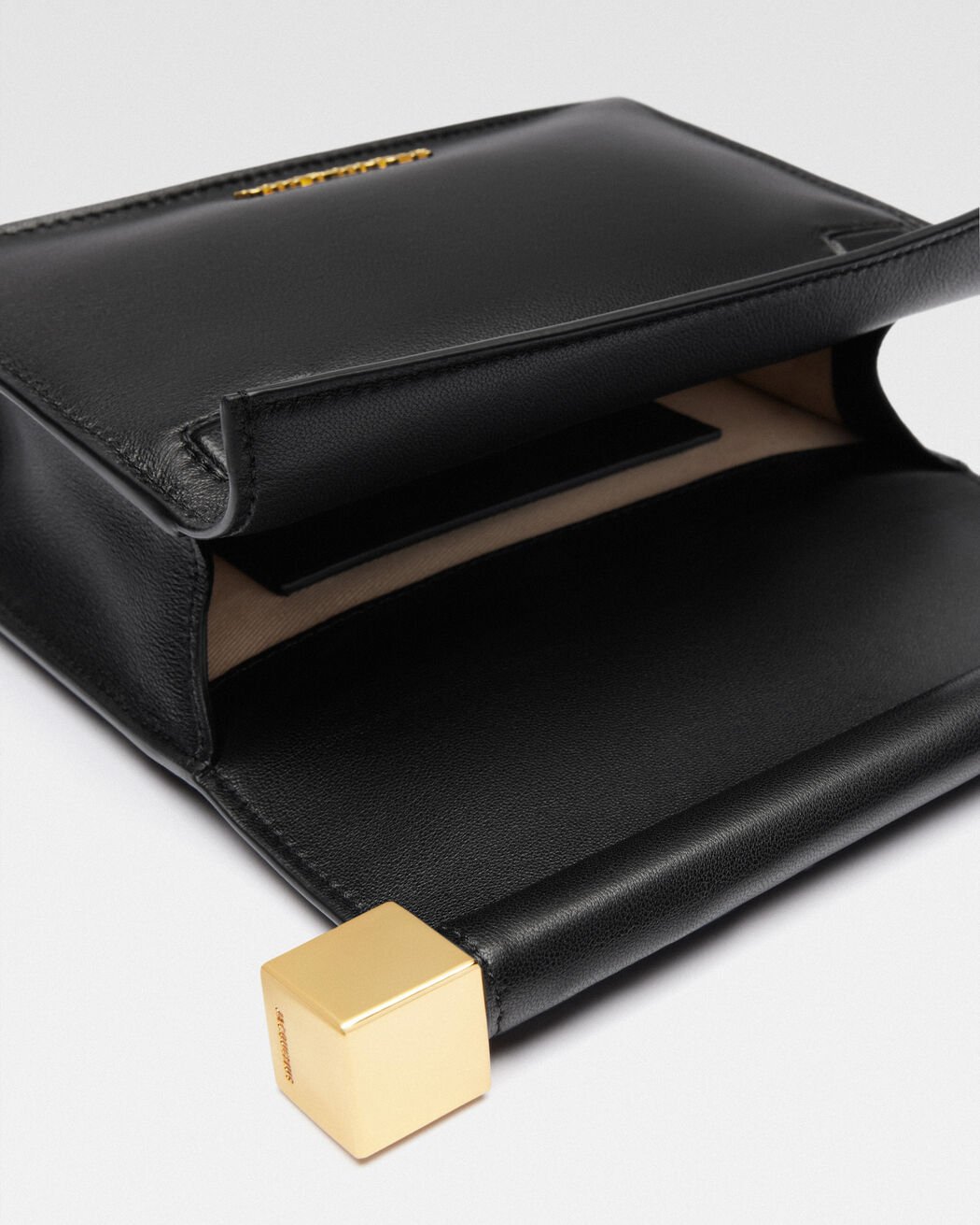 The small Rond Carré clutch jacquemus the small rond carr clutch