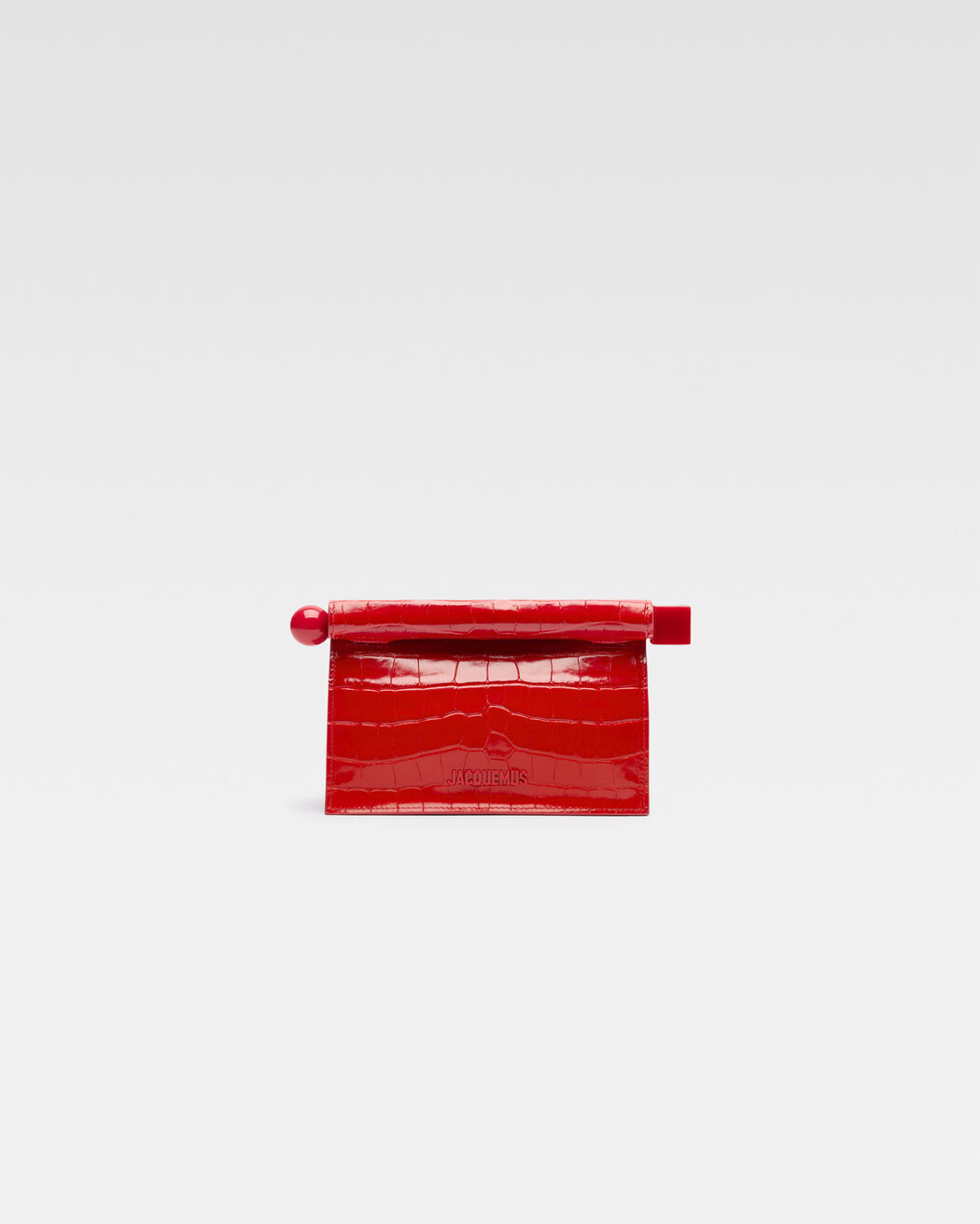 The small Rond Carré clutch jacquemus the small rond carr clutch
