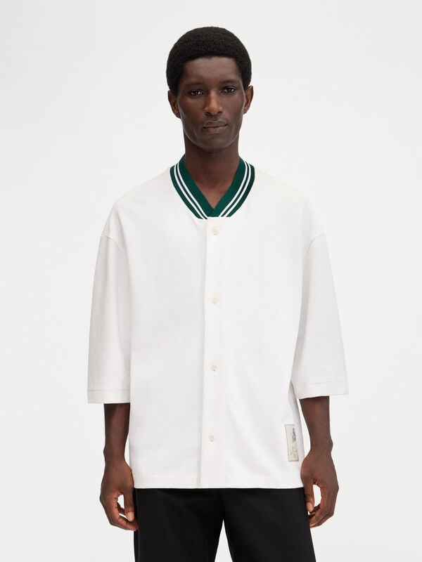 The Baseball short-sleeve shirt jacquemus the baseball short sleeve shirt