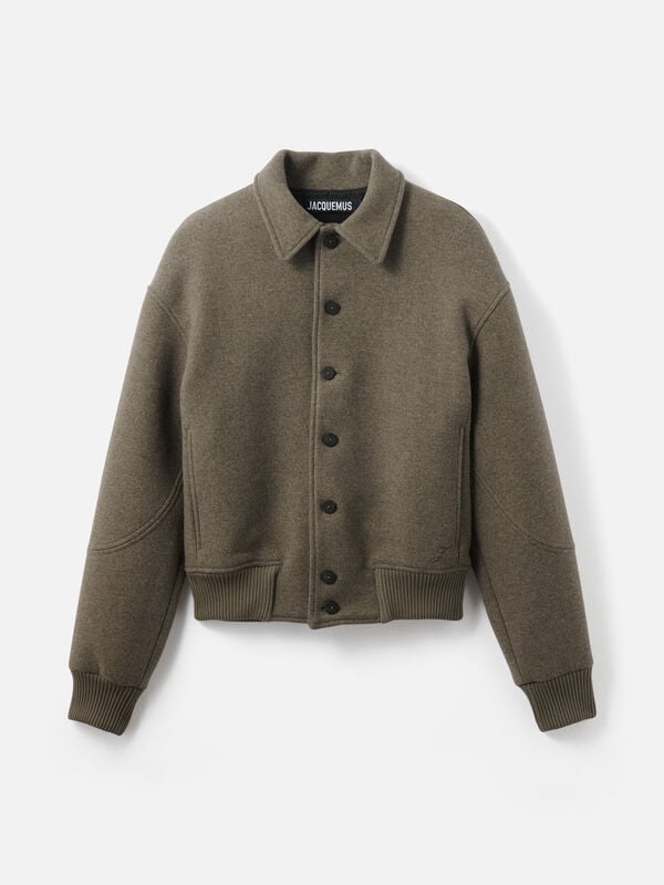 The Feltro Bomber Jacket jacquemus جاكيت بومبر the feltro