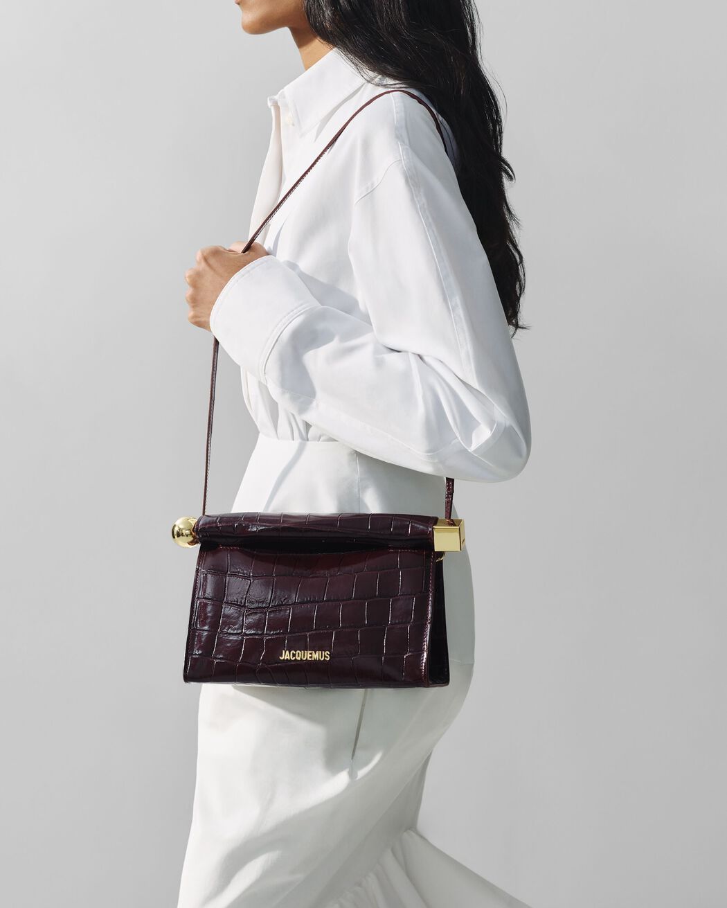 The Rond Carré bag jacquemus the rond carr bag