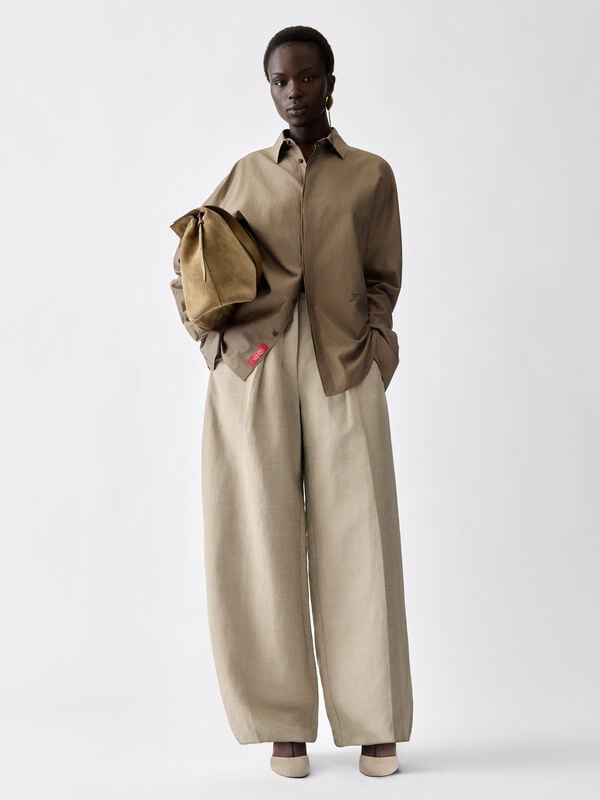 The Ovalo fluid pants jacquemus the ovalo fluid pants