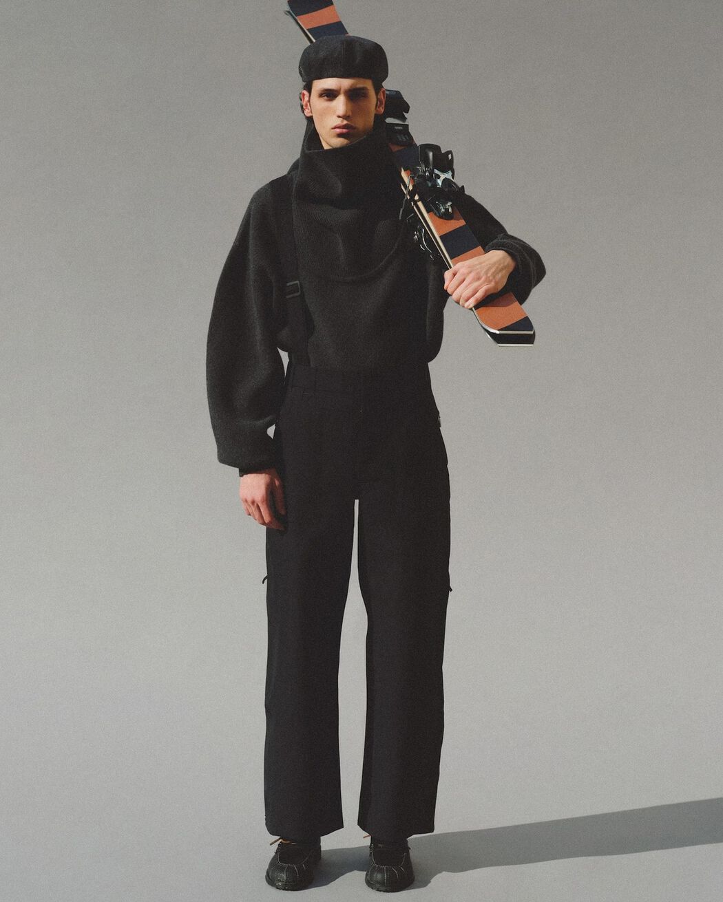 The skis Jacquemus + Lacroix the skis jacquemus lacroix