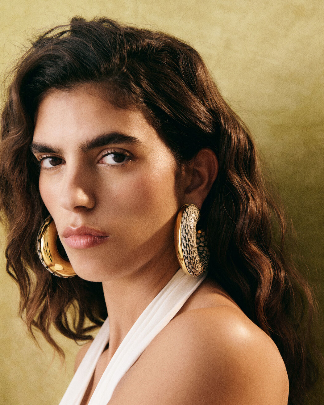 The Mojave hoops earrings jacquemus the mojave hoops earrings
