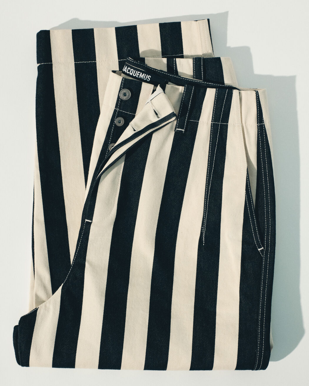 The Parasol de-Nîmes denim pants jacquemus the parasol de n mes denim pants