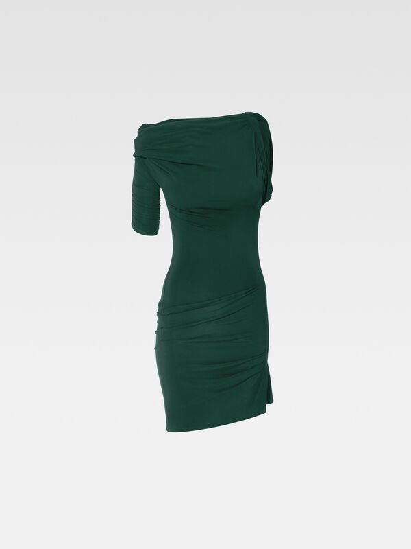 The Drapeado mini dress jacquemus the drapeado mini dress
