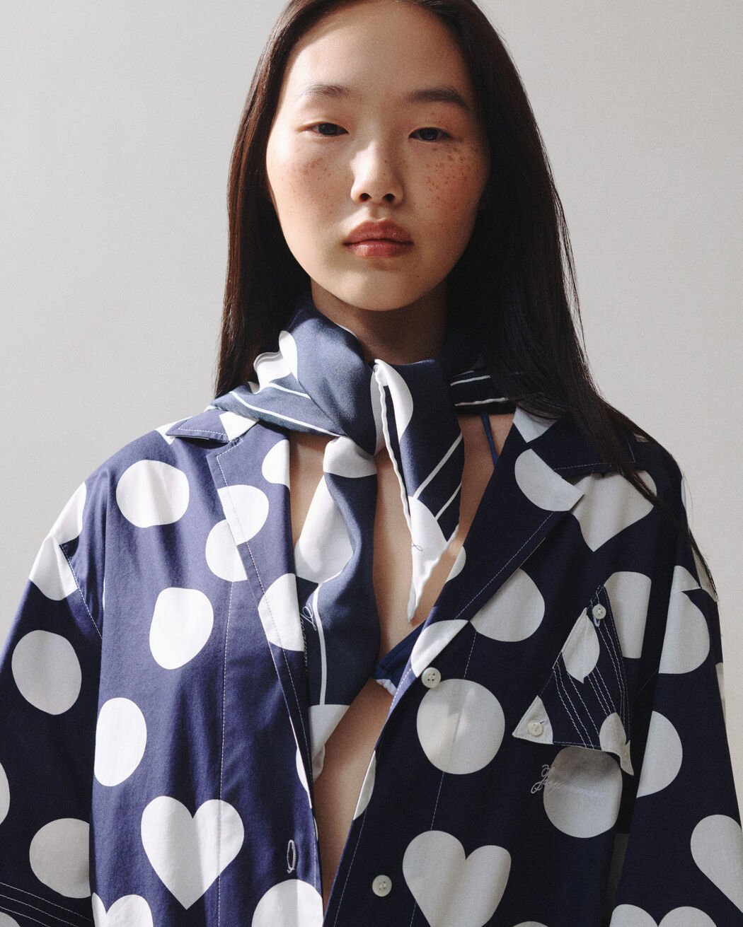 The Coeur scarf jacquemus the coeur scarf