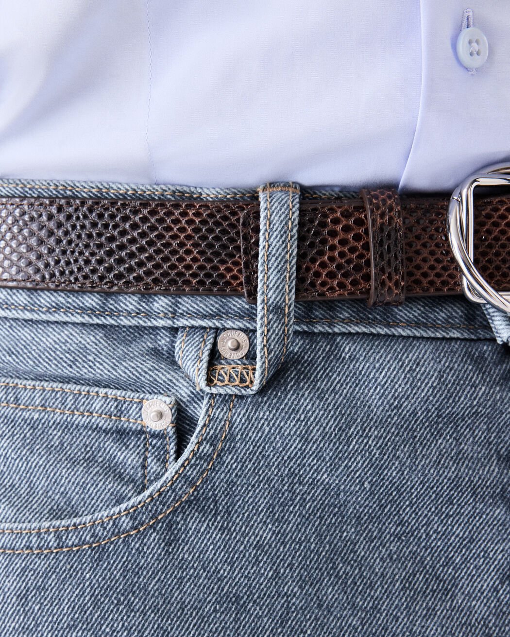 The straight de-Nîmes denim pants jacquemus the straight de n mes denim pants