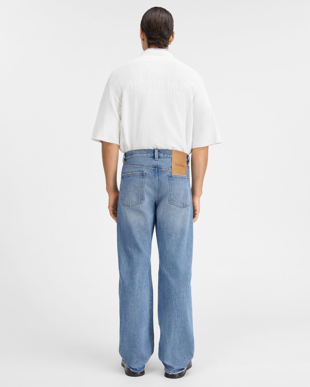 The straight de-Nîmes denim pants jacquemus the straight de n mes denim pants