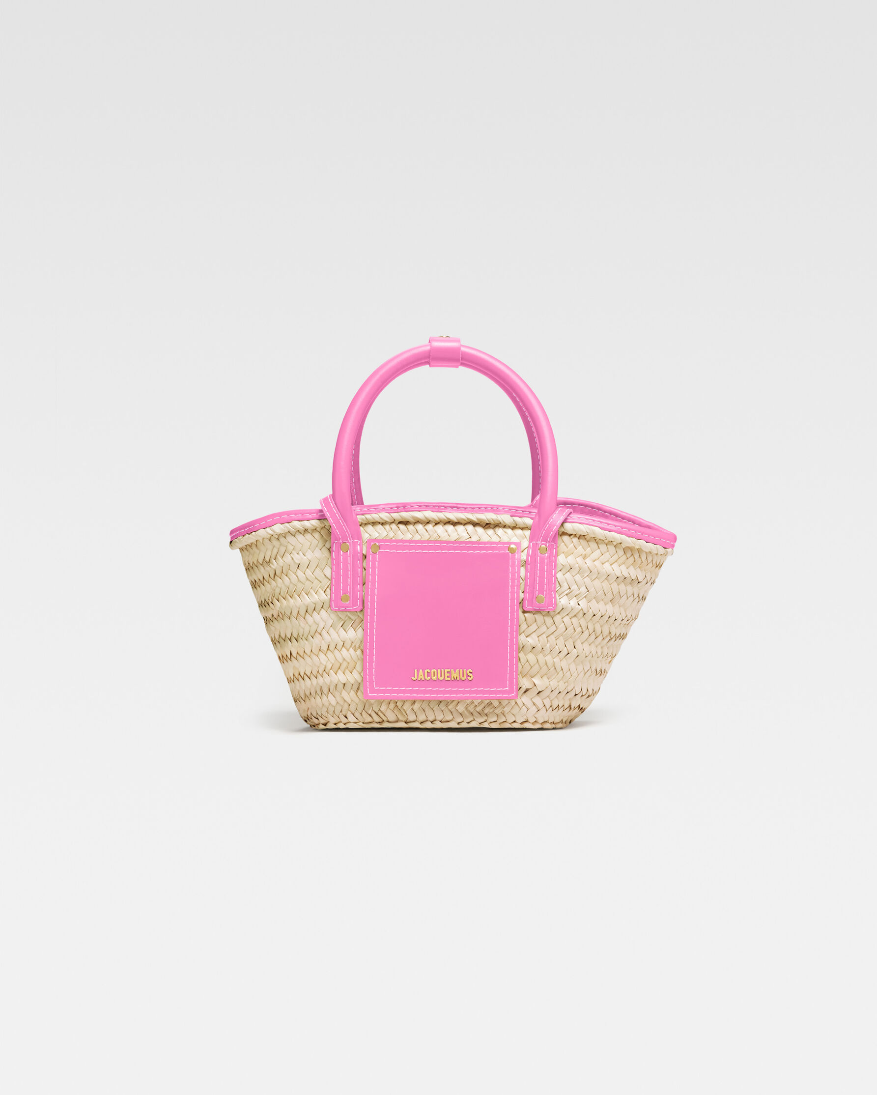The small Soli basket, Neon Pink JACQUEMUS UAE