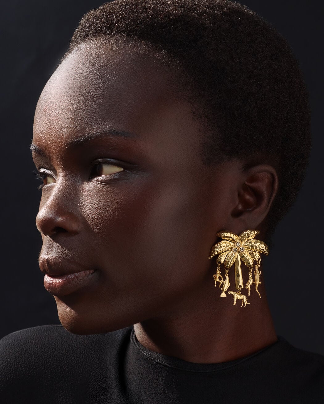The Palmier earrings jacquemus the palmier earrings