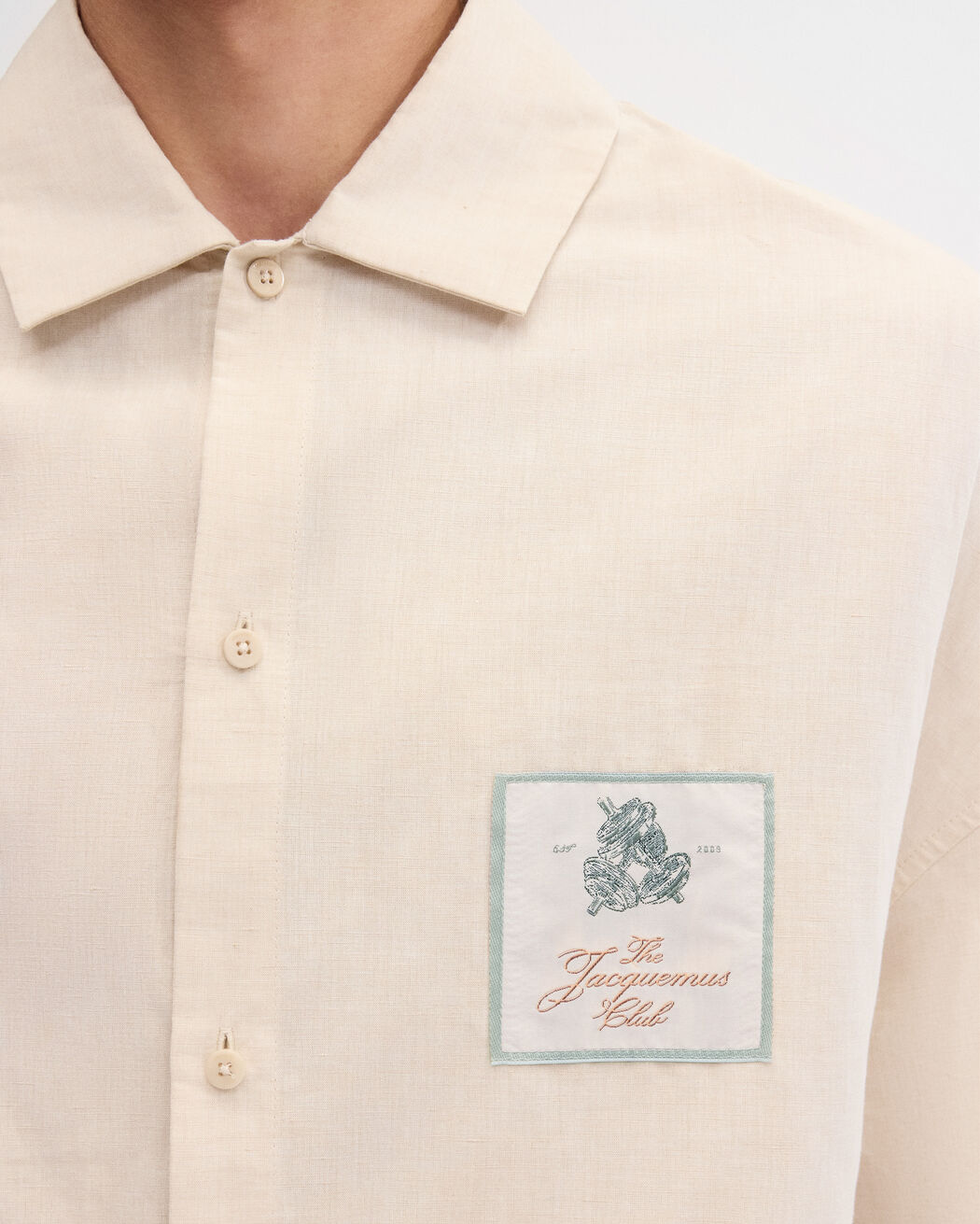 قميص The Atelier long-sleeve Atelier jacquemus قميص the atelier long sleeve atelier