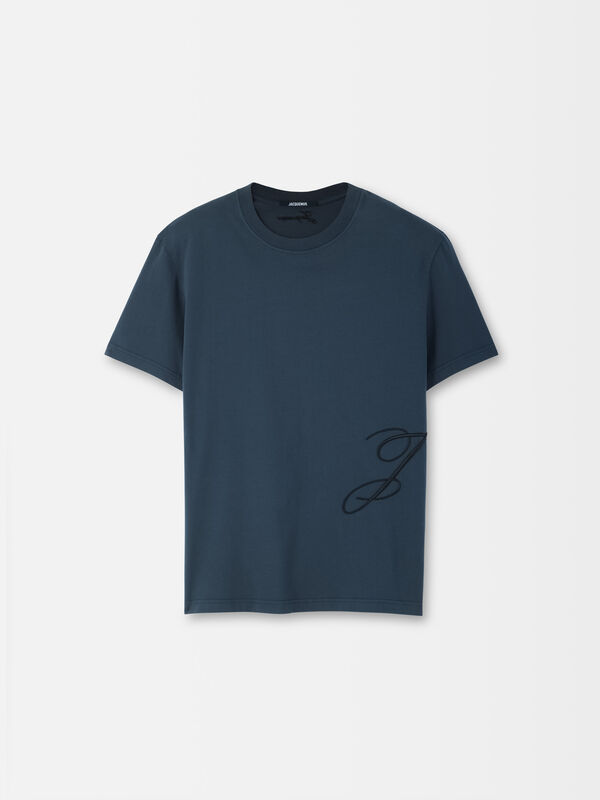 The J short-sleeve t-shirt jacquemus the j short sleeve t shirt
