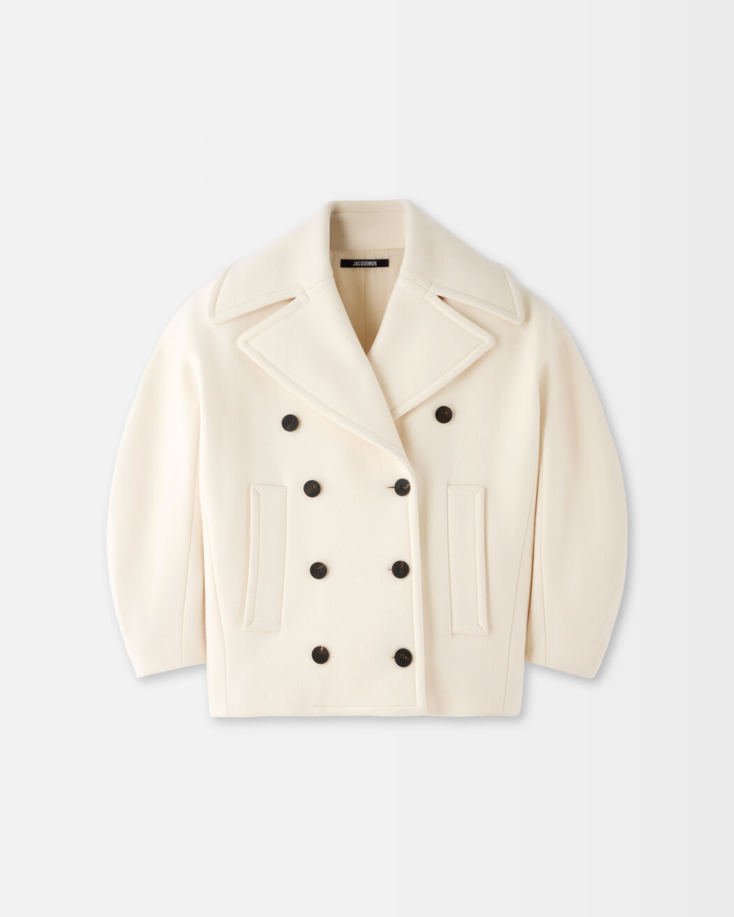 The Ovalo peacoat jacquemus the ovalo peacoat