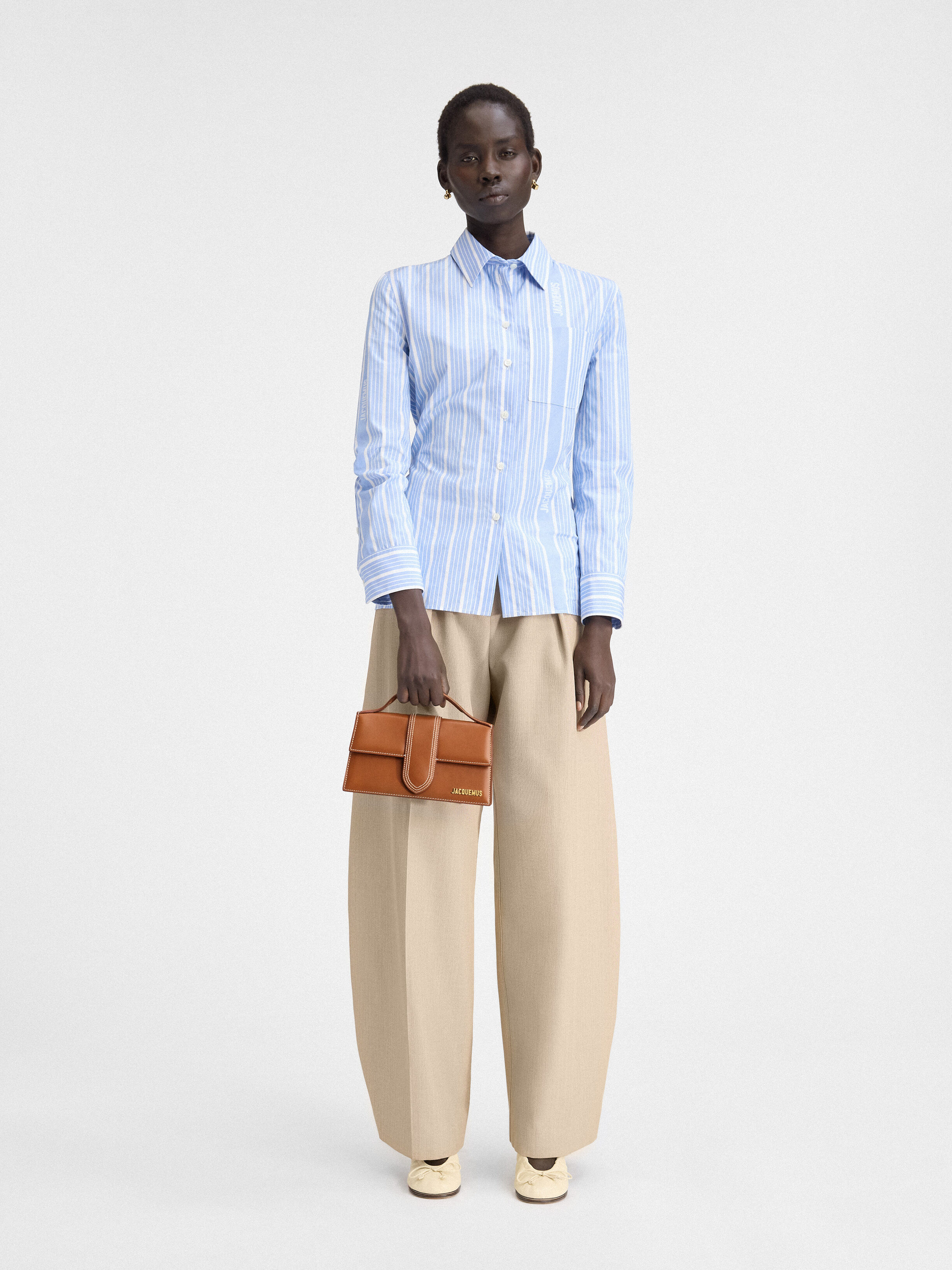 The large Bambino, Light Brown | JACQUEMUS UAE