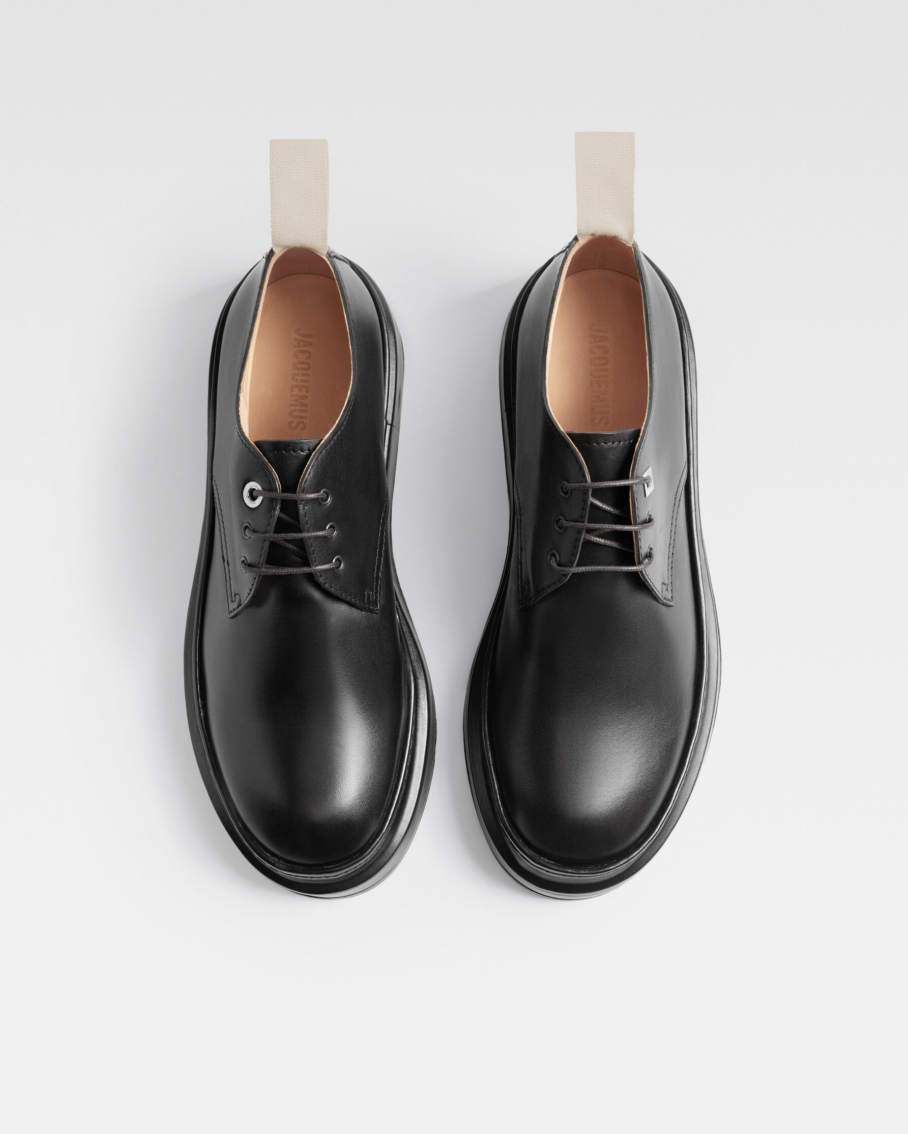The Pavane derby shoes, Black | JACQUEMUS UAE display picture 3