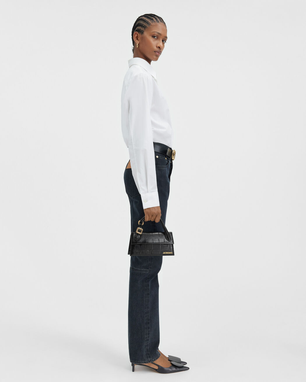 The long Chiquito with buckle jacquemus the long chiquito with buckle