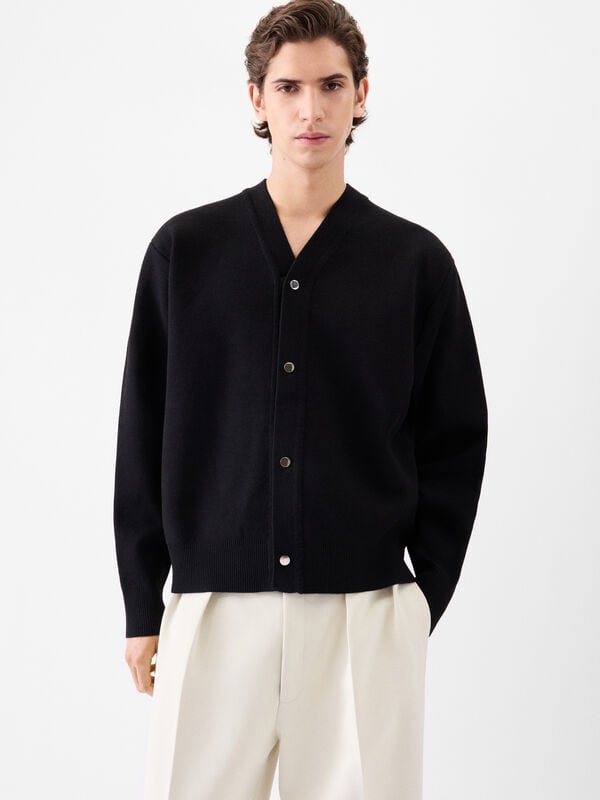 The Doppio cardigan jacquemus the doppio cardigan