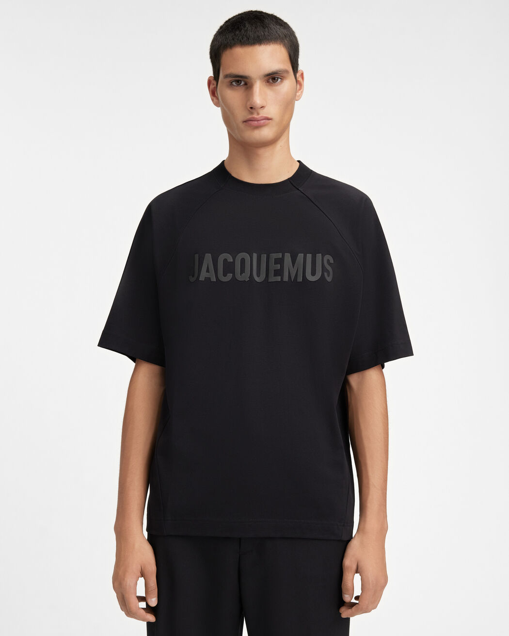 تي شيرت Le T-Shirt Typo jacquemus تي شيرت le t shirt typo
