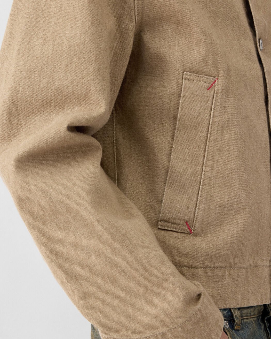 The Mirada de-Nîmes denim jacket jacquemus the mirada de n mes denim jacket