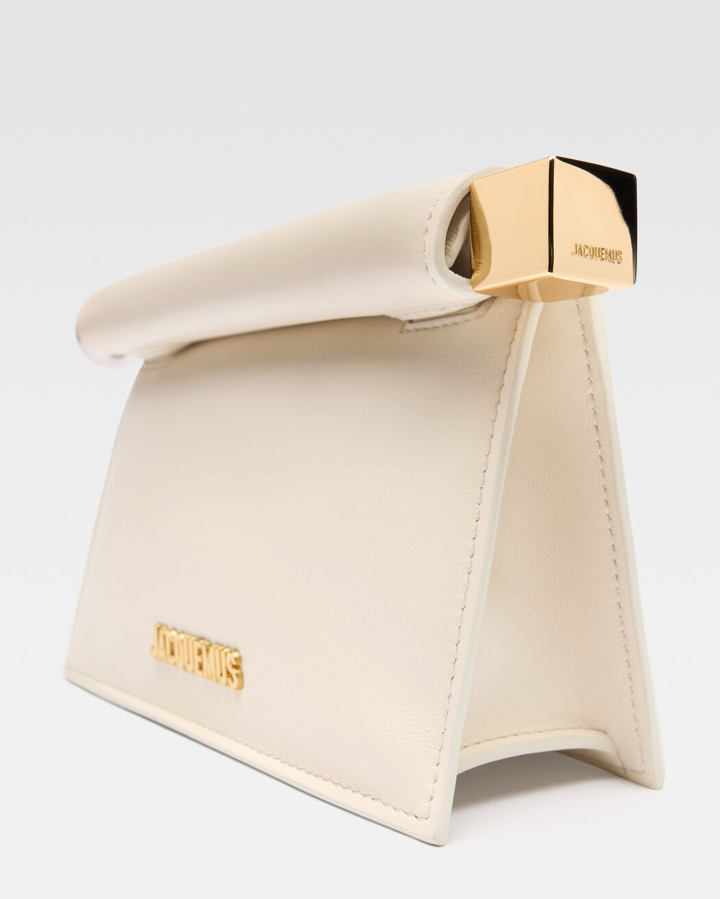 The small Rond Carré clutch jacquemus the small rond carr clutch