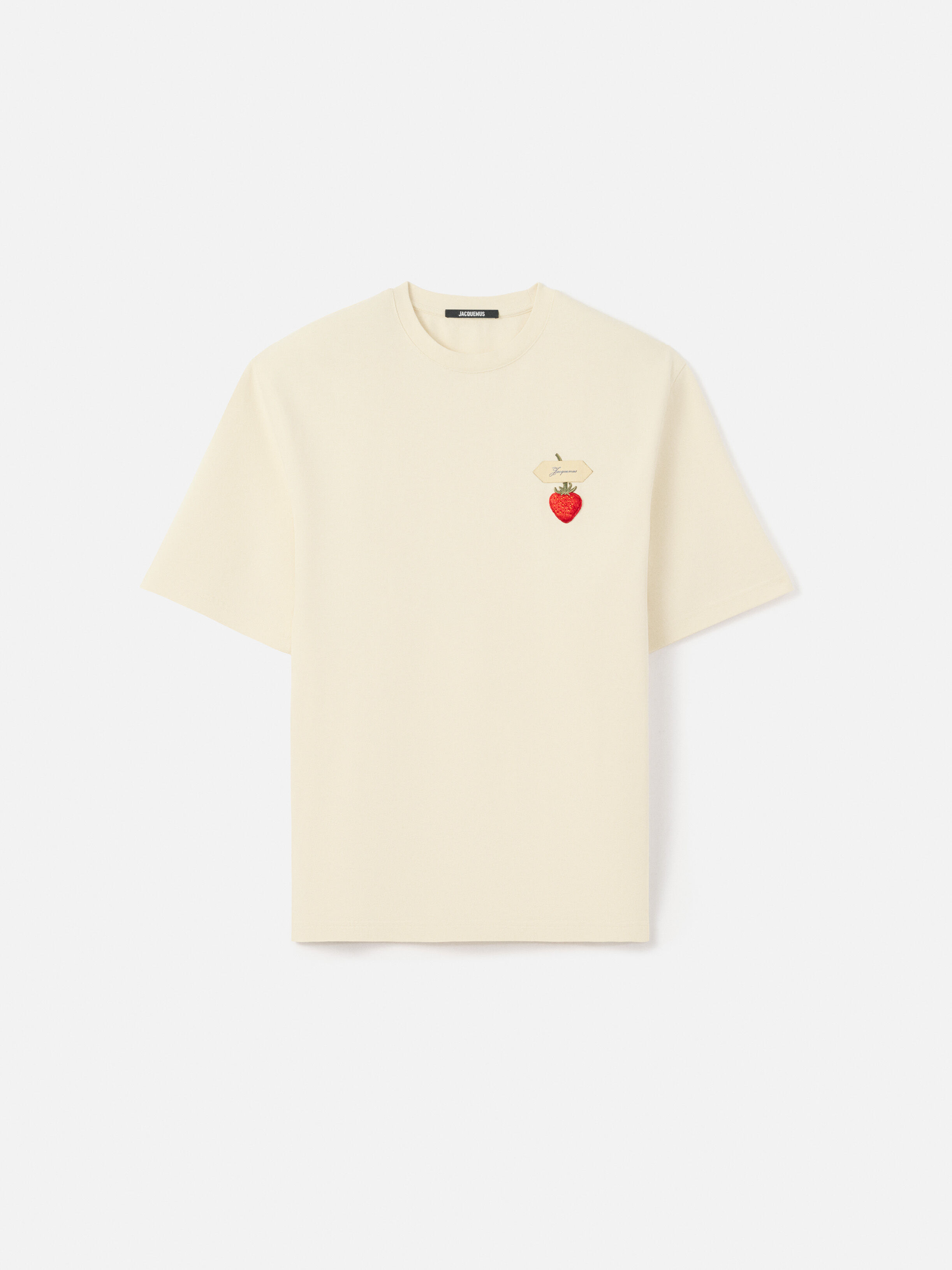 The strawberry t-shirt, Strawberry Patch Off-White | JACQUEMUS UAE