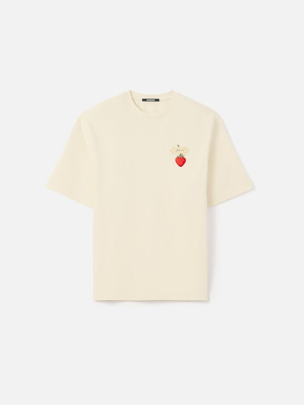 The strawberry t-shirt jacquemus the strawberry t shirt