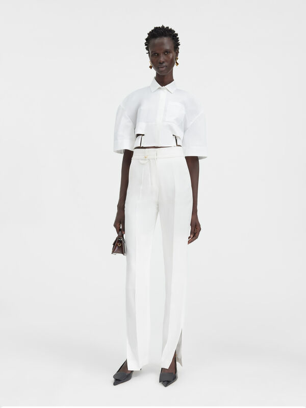 The Tibau pants jacquemus the tibau pants