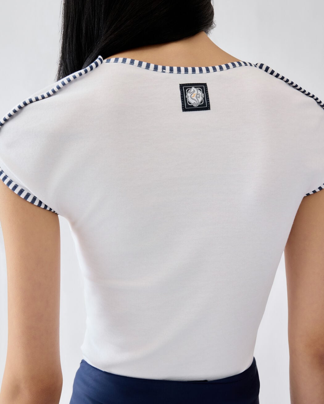 The Espiral t-shirt jacquemus the espiral t shirt