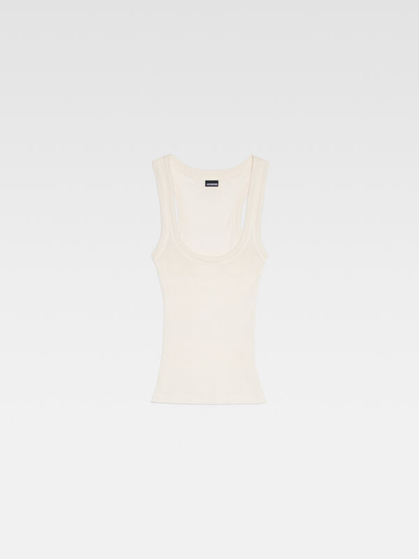 The Gros Grain tank top jacquemus the gros grain tank top