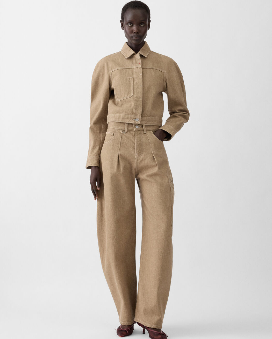 The Ovalo Cargo Jacket jacquemus the ovalo cargo jacket