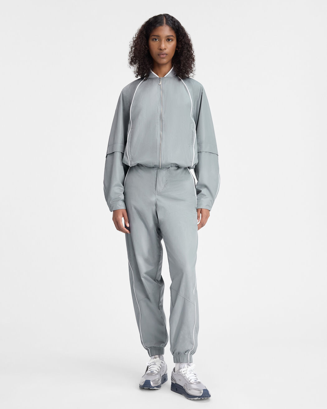 The JACQUEMUS+NIKE track jacket the jacquemus nike track jacket