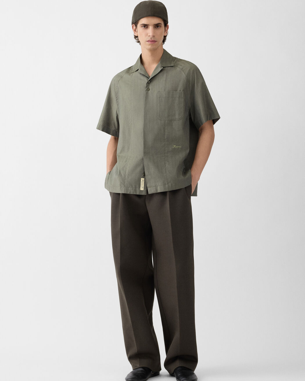 The Romarin short-sleeve shirt jacquemus the romarin short sleeve shirt