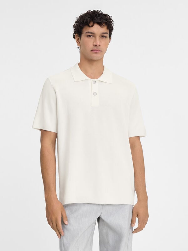 The knit polo shirt jacquemus the knit polo shirt