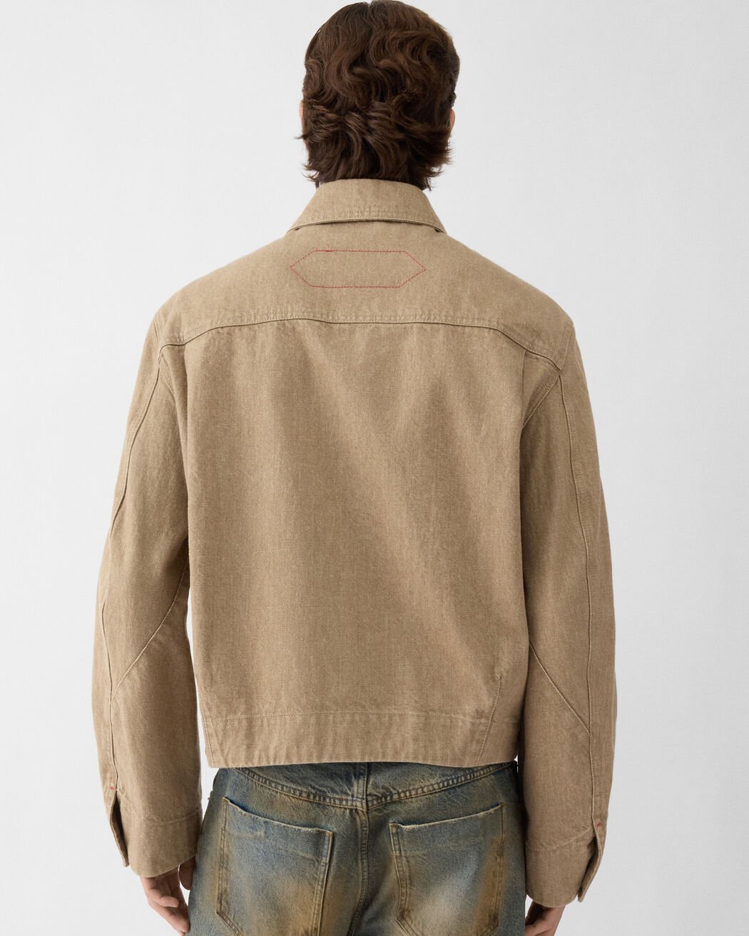 The Mirada de-Nîmes denim jacket jacquemus the mirada de n mes denim jacket