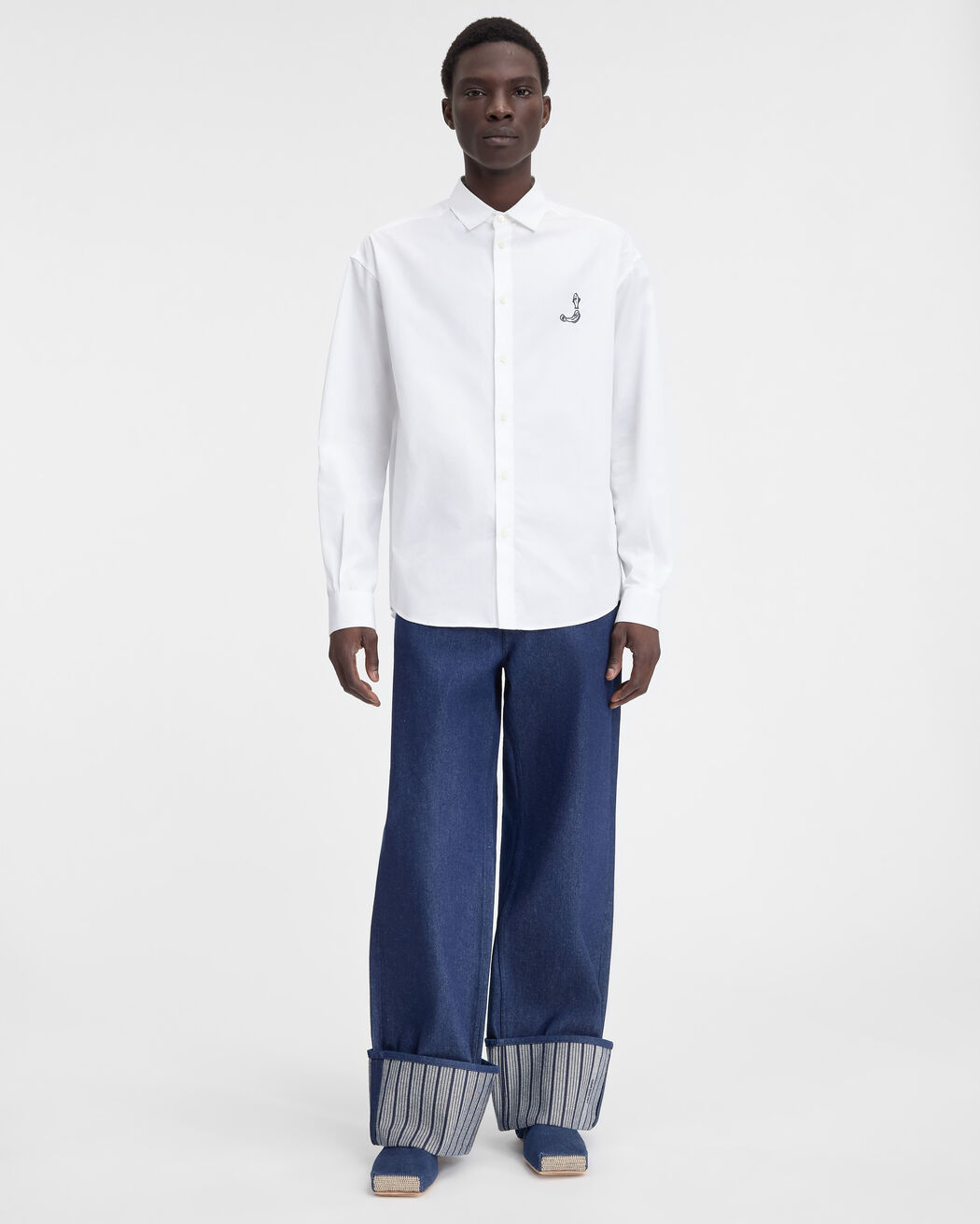 The Simon shirt قميص jacquemus the simon shirt قميص