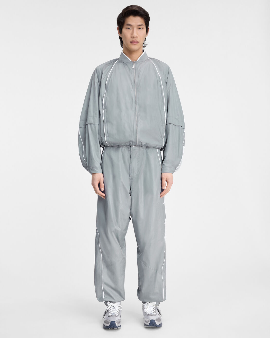 The JACQUEMUS+NIKE track jacket the jacquemus nike track jacket