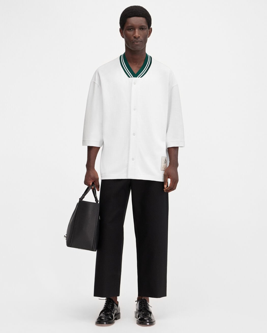 قميص بأكمام قصيرة The Baseball jacquemus قميص بأكمام قصيرة the baseball