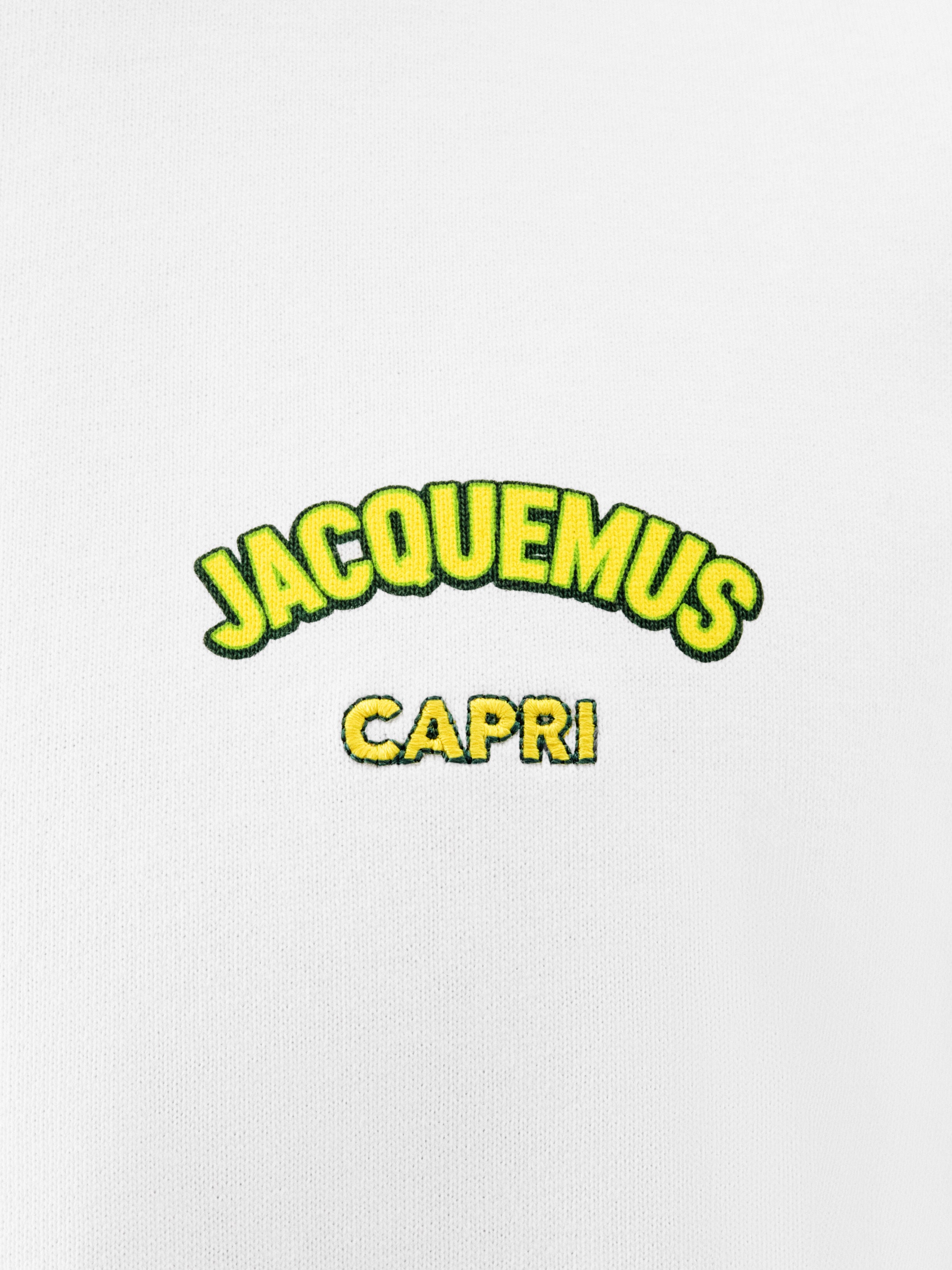 The Capri t-shirt, White | JACQUEMUS UAE