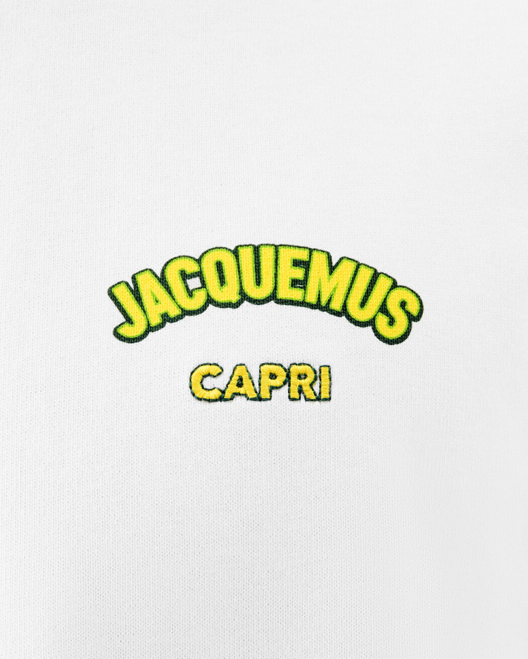 The Capri t-shirt jacquemus the capri t shirt