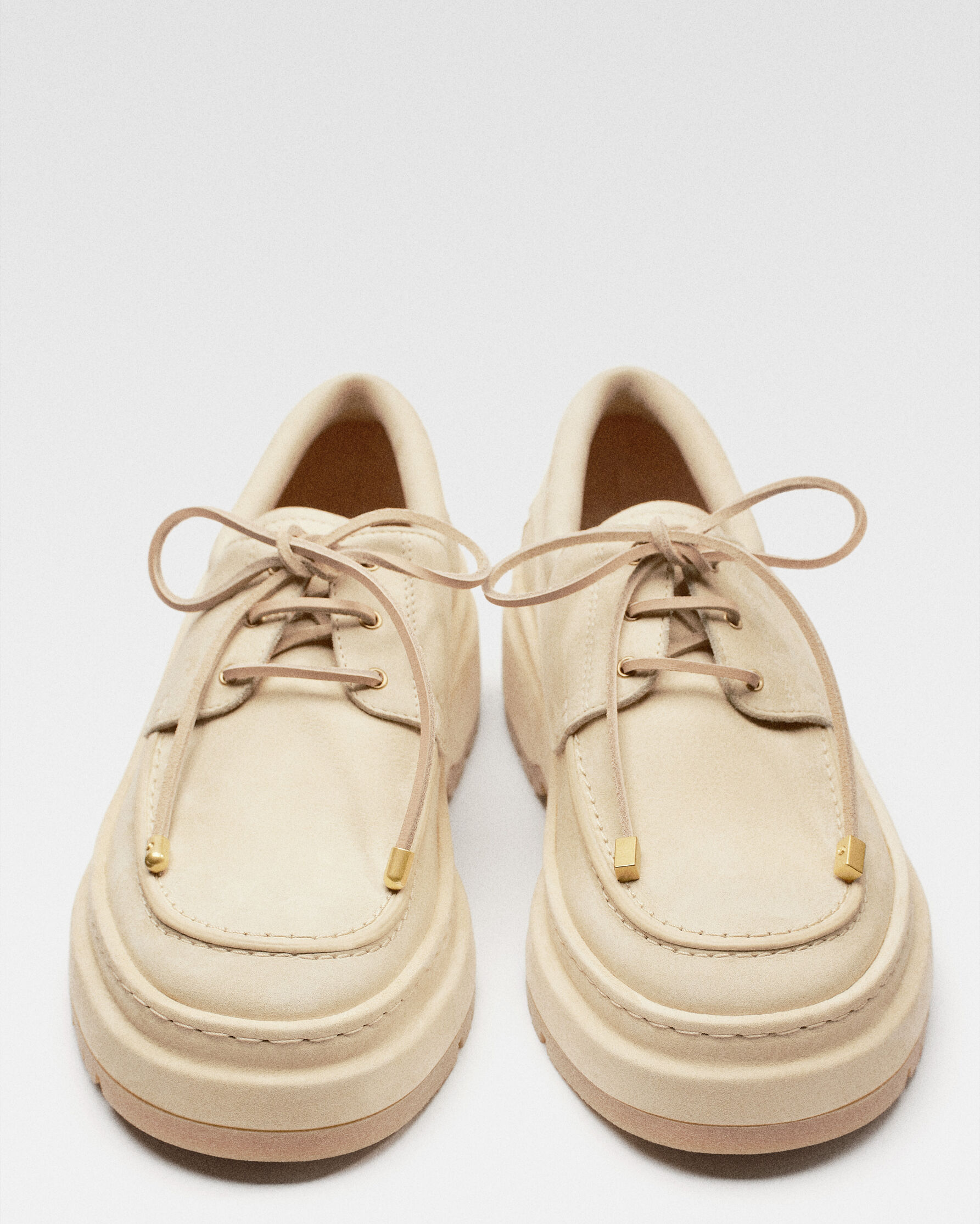 The Pavane boat shoes, Yellow | JACQUEMUS UAE