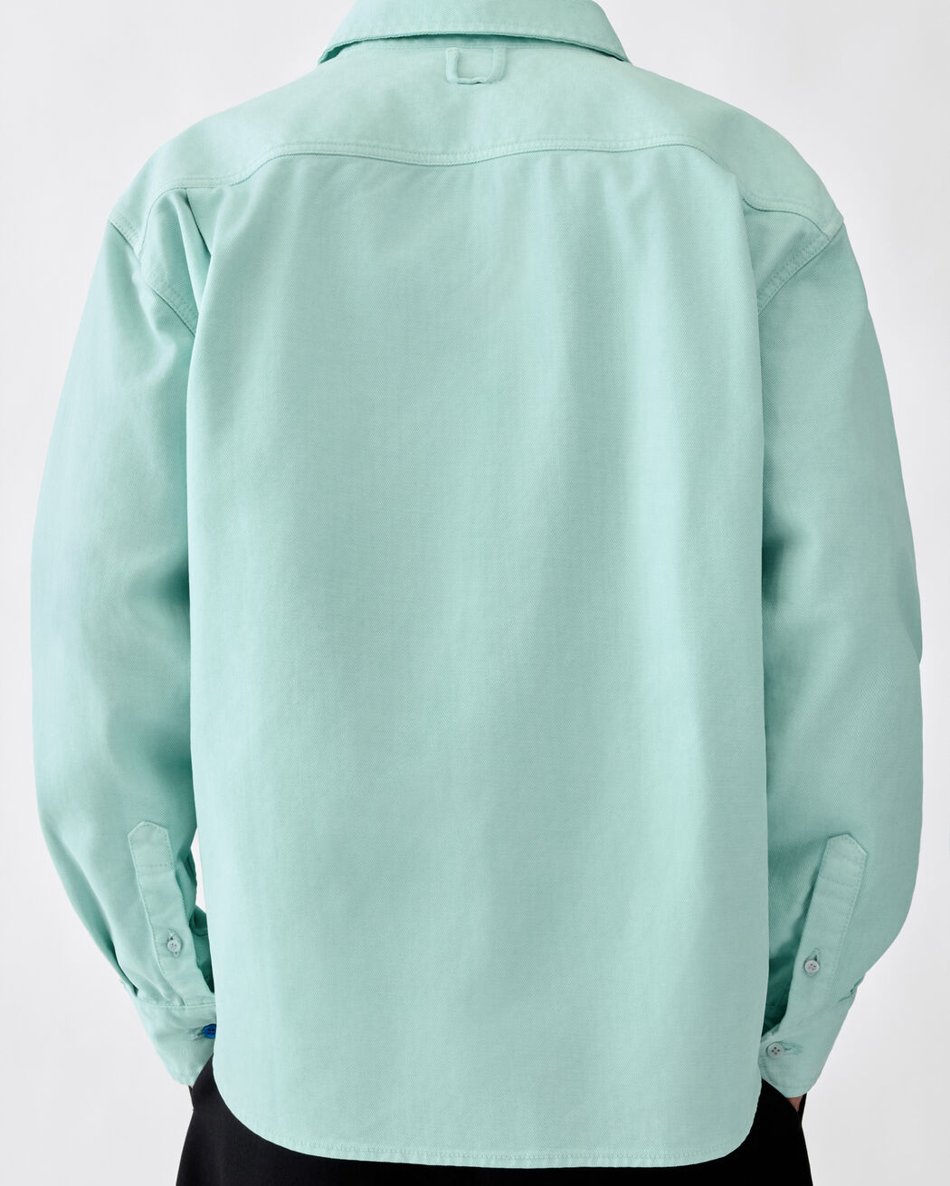 The de-Nîmes Simon denim shirt jacquemus the de n mes simon denim shirt