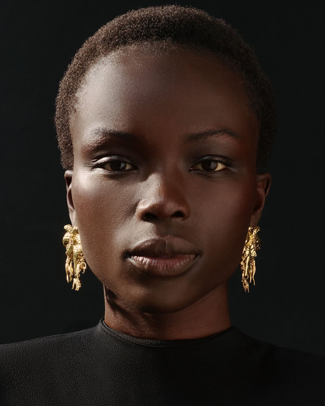 The Palmier earrings jacquemus the palmier earrings