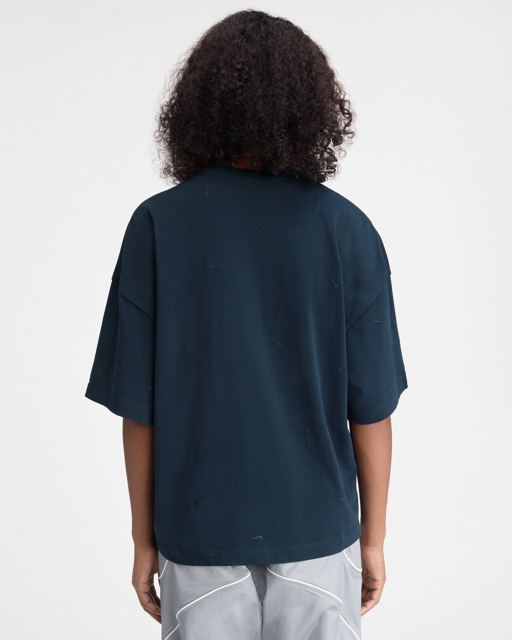 The JACQUEMUS+NIKE multi logo t-shirt the jacquemus nike multi logo t shirt