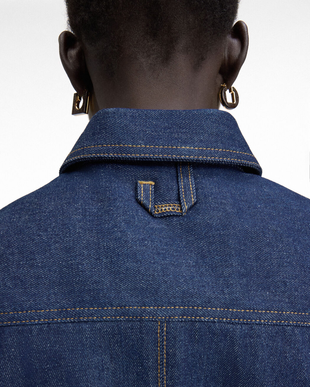 The de-Nîmes denim top jacquemus the de n mes denim top