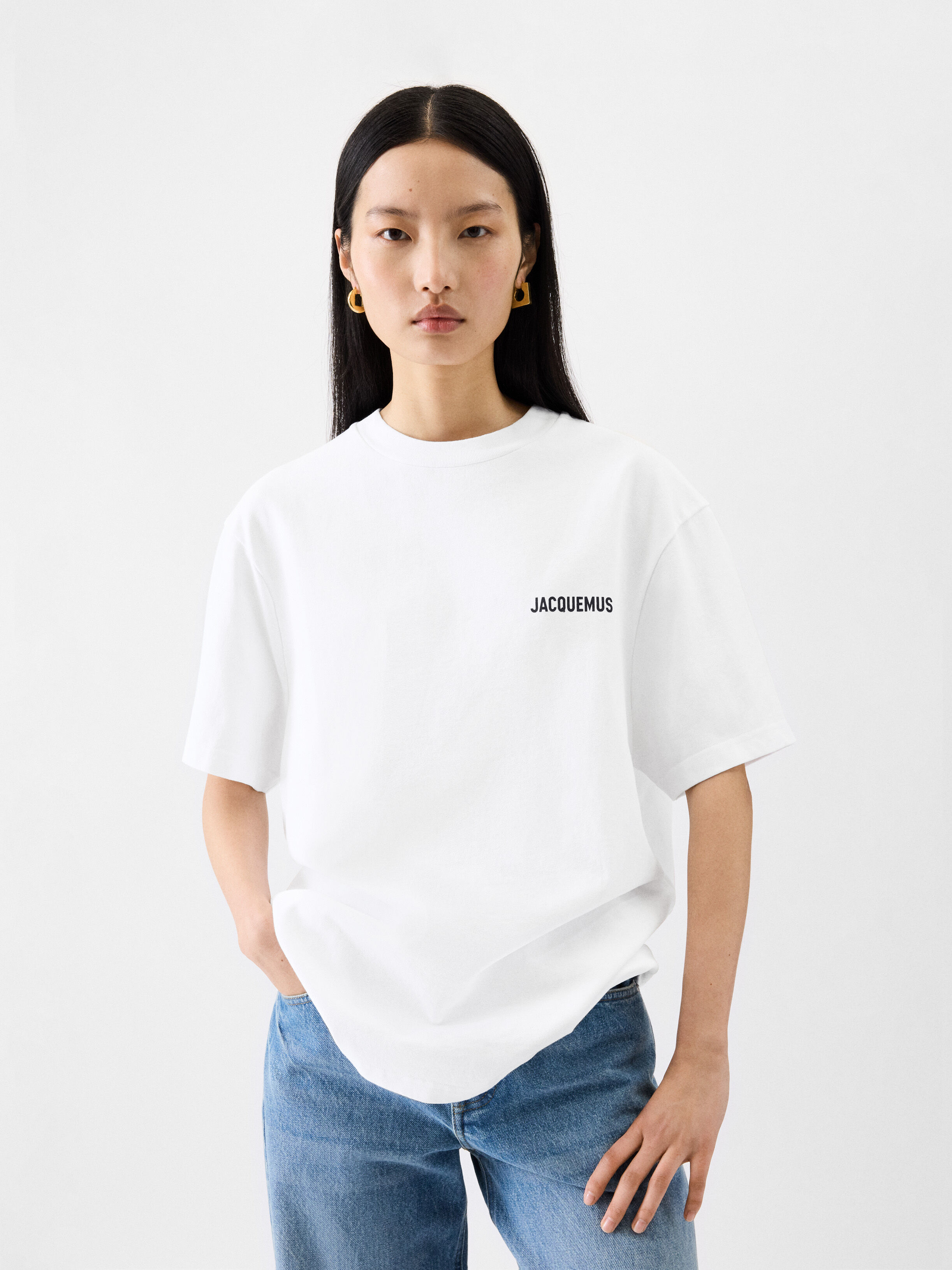 The Ibiza address t-shirt, White | JACQUEMUS UAE